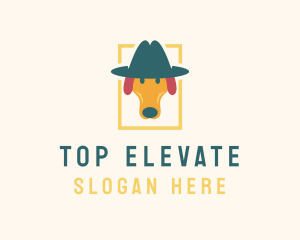 Dog Pet Hat logo design