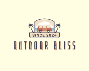 Outdoor Beach Trip logo design