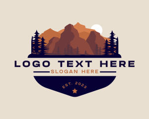 Mountain Hiking Camping logo