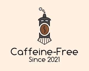 Coffee Steam Train  logo design