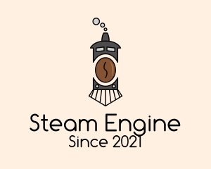 Coffee Steam Train  logo