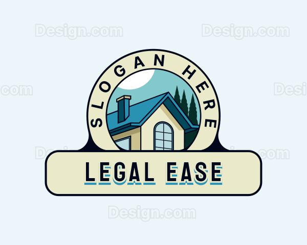 Residential Home Roof Logo