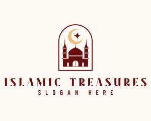 Religious Muslim Mosque logo design