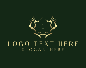 Luxury Decorative Wreath logo
