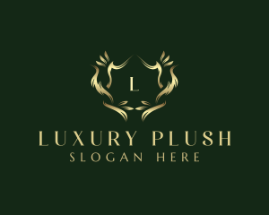 Luxury Decorative Wreath logo design