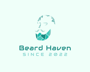 Digital Tech Beard logo design