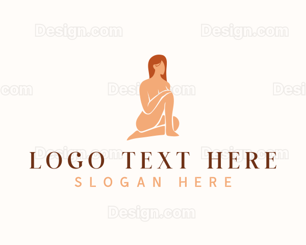 Woman Body Skincare Logo