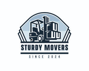 Forklift Mover Truck logo