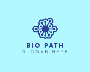 Microorganism Infectious Virus logo design