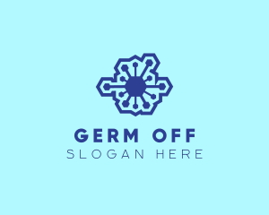 Microorganism Infectious Virus logo design