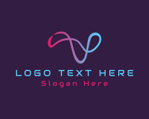 Gradient Wave Startup logo