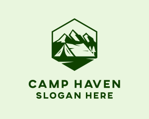 Mountain Camping Tent  logo