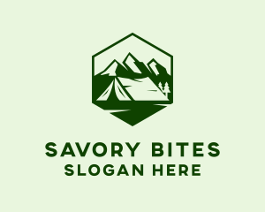 Mountain Camping Tent  logo