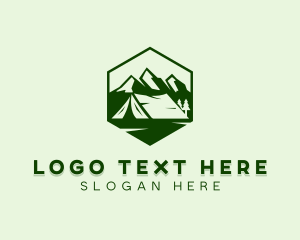 Mountain Camping Tent  logo