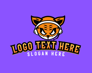 Mascot - Tiger Streaming Esport logo design