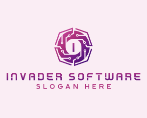 Cyber Tech Software logo design