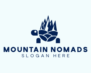 Mountain Shell Turtle logo design