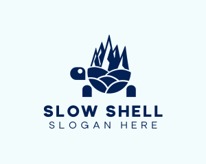 Mountain Shell Turtle logo design