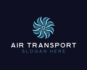 Air Cooling Ventilation logo design