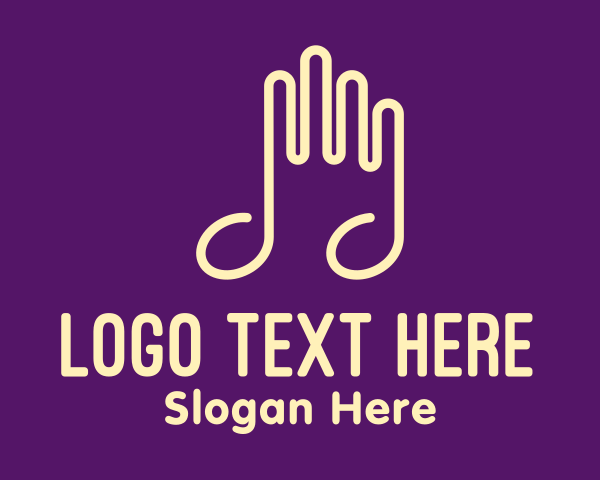 Music Conductor logo example 1