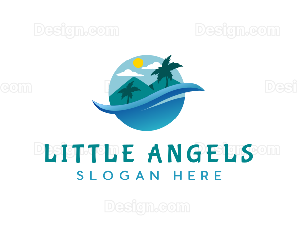 Ocean Beach Vacation Logo