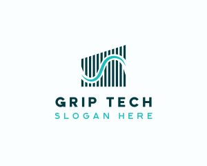 Tech Waves Enterprise logo design