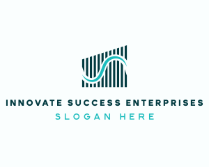 Tech Waves Enterprise logo design