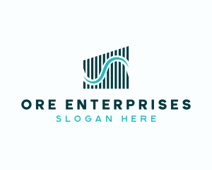 Tech Waves Enterprise logo design