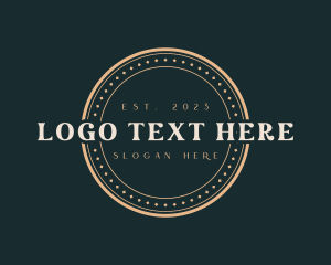 Elegant Round Coin Business logo