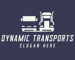 Truck Logistics Vehicle logo design