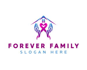 Heart Hand Foundation logo design