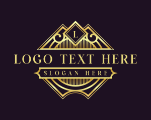 Luxury Decorative Crest logo