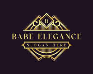 Luxury Decorative Crest logo design