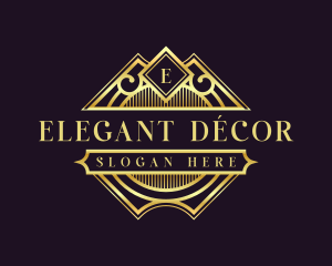 Luxury Decorative Crest logo design