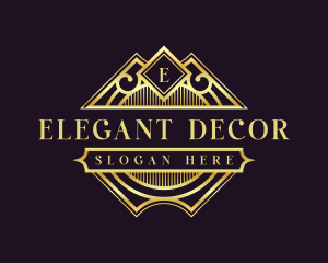 Luxury Decorative Crest logo design