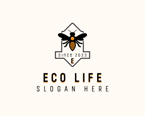 Honey Bee Beekeeper logo design