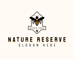 Honey Bee Beekeeper logo design