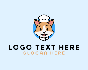 Corgi Dog Chef logo