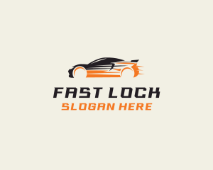 Fast Car Automobile logo design