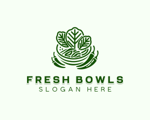 Vegetable Soup Dining logo design