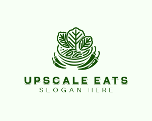 Vegetable Soup Dining logo design