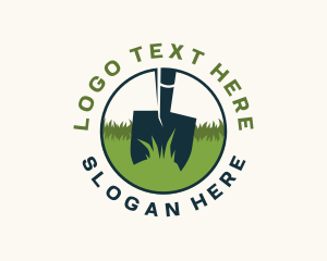 Grass Lawn Shovel logo