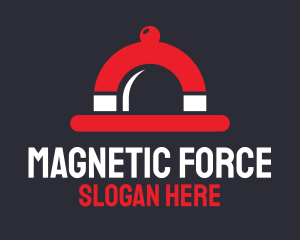 Food Magnet Cloche logo design