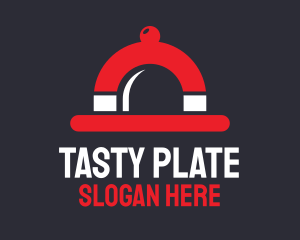 Food Magnet Cloche logo design