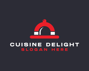 Food Magnet Cloche logo design