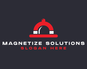 Food Magnet Cloche logo design