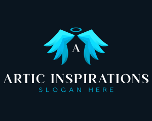 Angelic Healing Support logo design