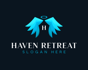 Angelic Healing Support logo design