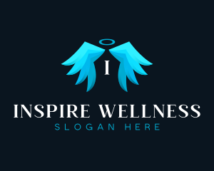 Angelic Healing Support logo design