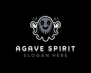 Haunted Ghost Spirit logo design